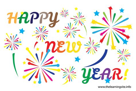 happy new year scenery|happy new year clip art.